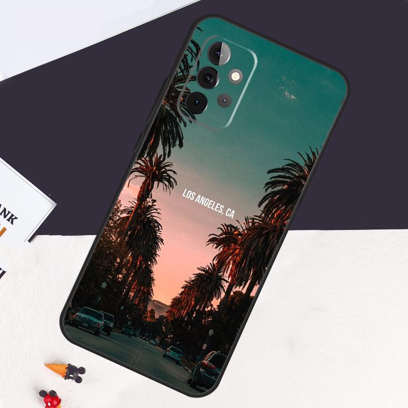 Los Angeles California Case For Samsung Galaxy A54 A34 A14 A53 A13 A33 A73 A12 A22 A32 A52 A52S A51 A71 A50 Cover Coque