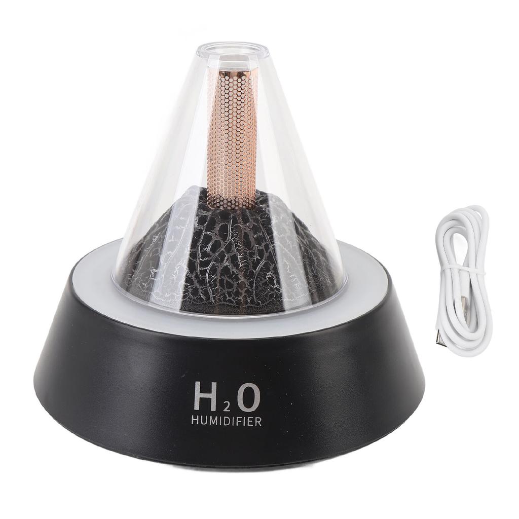 Volcano Diffuser Humidifier 80ml Essential Oil Diffuser Aromatherapy Diffuser Waterless Auto Off