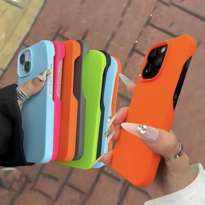 Ultra Thin Bright Soft Silicone Matte TPU Case for iPhone 17 Air 16 15 14 Plus 13 12 11 Pro Max Fluorescent Neon Shockproof Capa