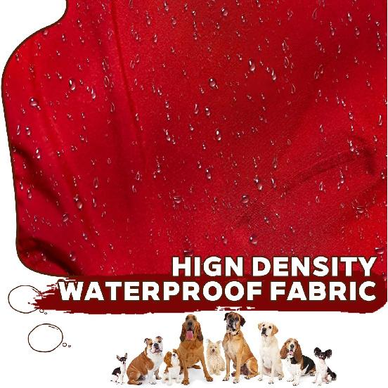 Small Medium Large Dog Raincoat, Waterproof Dogs Rain Jacket, Puppy Side Zipper Reflective Strip Leash Holes Elastic Raincoats