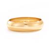 SHIXIN Hip Hop Smooth Surface Irregular Wide Bracelet for Women Trendy Stackable Gold Color Opening Spring Bangle Party Jewelry