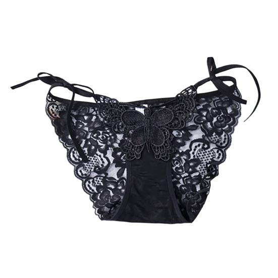 Damen Unterhose, niedrige Taille, aushöhlen, Spitze, Netzstoff, gute Atmungsaktivität, einfarbig, Slips, Slim Fit, dünn, schnelltrocknend, lässig, Sport, Damenunterhose