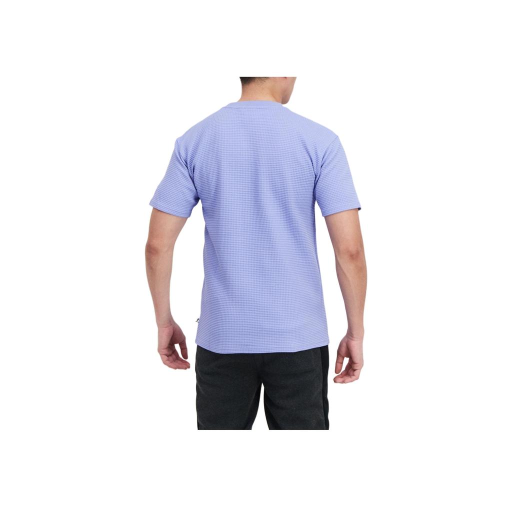 Puma Solid Color Minimalist Letter Casual Short Sleeve T-Shirt Unisex Tops Purple 535792-23