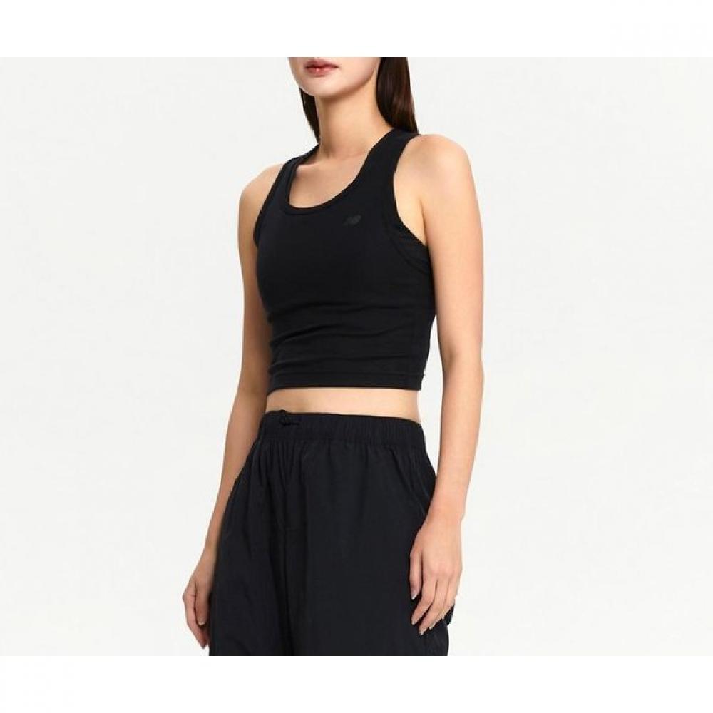 

New Balance Ribbed Tank Top Slim Fit Womens B1 Nbnge4s042 19 35 1.NBNGE4S042 19 S