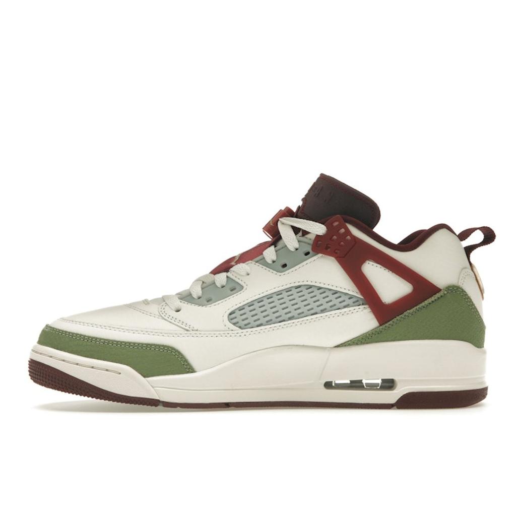 Air Jordan Spizike Low Year of the Dragon Men Sneakers White Sail Oil-Green FJ6372-100