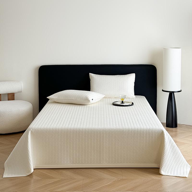 Summer Tencel Quilted Bedspread: Soft, Cool, High-End Lyocell Fiber Bedding Set