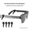 Thunderbird Air4 Silicone Ear Hook for Xreal OnePro Smart AI Glasses Compatible with Meta Leqi