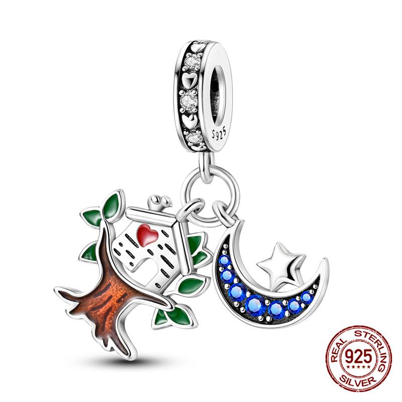 Luminous Copperstars And Moon Charms Fitoriginal Bracelets Diy Jewelry Making For Women Gift