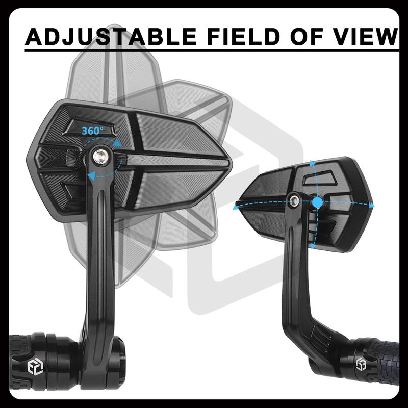 For KTM DUKE 390 Duke 790 250 125 690 890 990 1050 Super Duke1290 1390 Motorcycle Handlebar Mirror Bar End Rearview Mirror