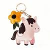 Year of Horse Horse Keychain Cartoon Horse Car Keychain Zodiac Pony Bag Charm  Year of The Horse