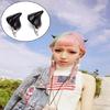 Gothic Horn Barrettes Devil Horn Hair Clips Halloween Christmas Costume