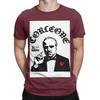 The Godfather Vito Corleone Stencil Poster Graphic 100 Cotton TShirt The Godfather Tops Tees For Unisex