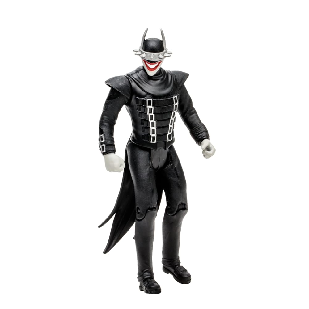 McFarlane Toys DC Super Powers Action Figure Batman Who Laughs DC Comics Kenner Vintage Figure Joker Who Laughs 5-inch / [Used]