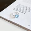 Серебряное кольцо с фианитами, вес изделия 3,02 гр (60001721)