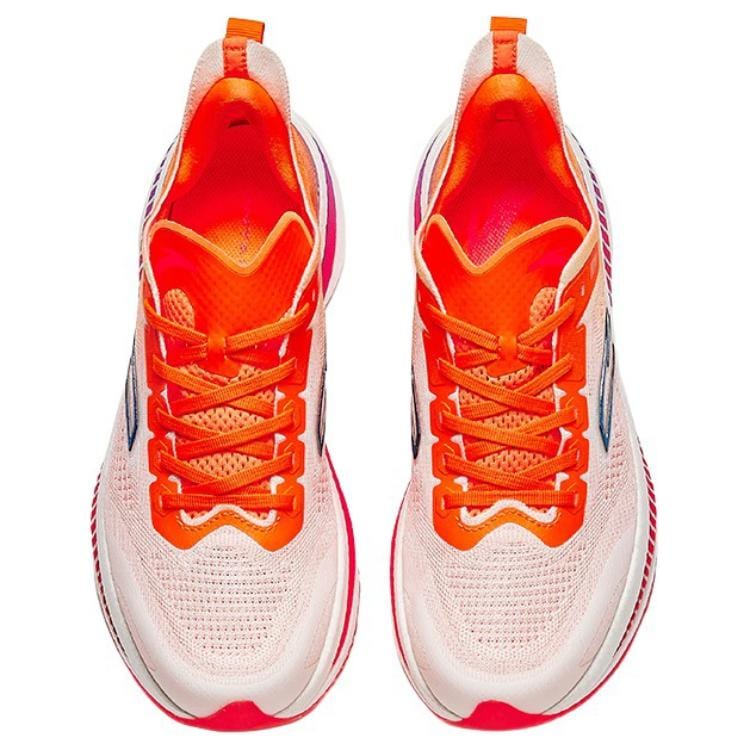 Anta Cushioning Slip Resistant Abrasion Resistant Low top Full Length Carbon Plate Training Running Shoes Men's 912425588-6