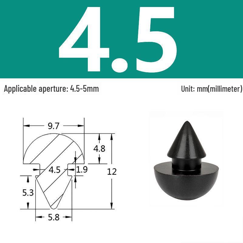 High-Temp Resistant Silicone Rubber Stopper with Card Slot Sealing Cap