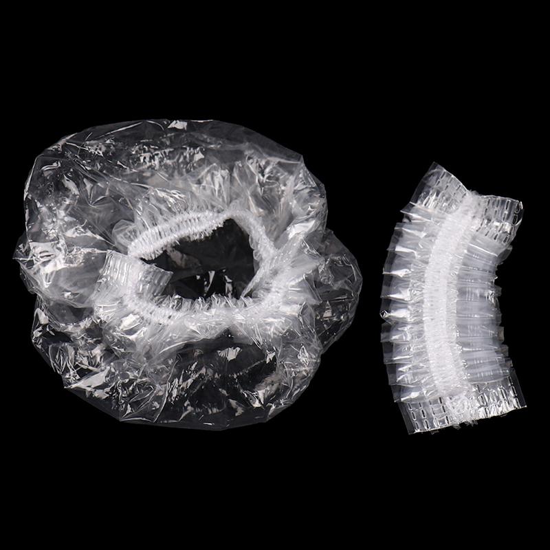 100Pcs Waterproof Ear Cover Bath Shower Salon Ear Protector Hair Dyeing Earmuffs