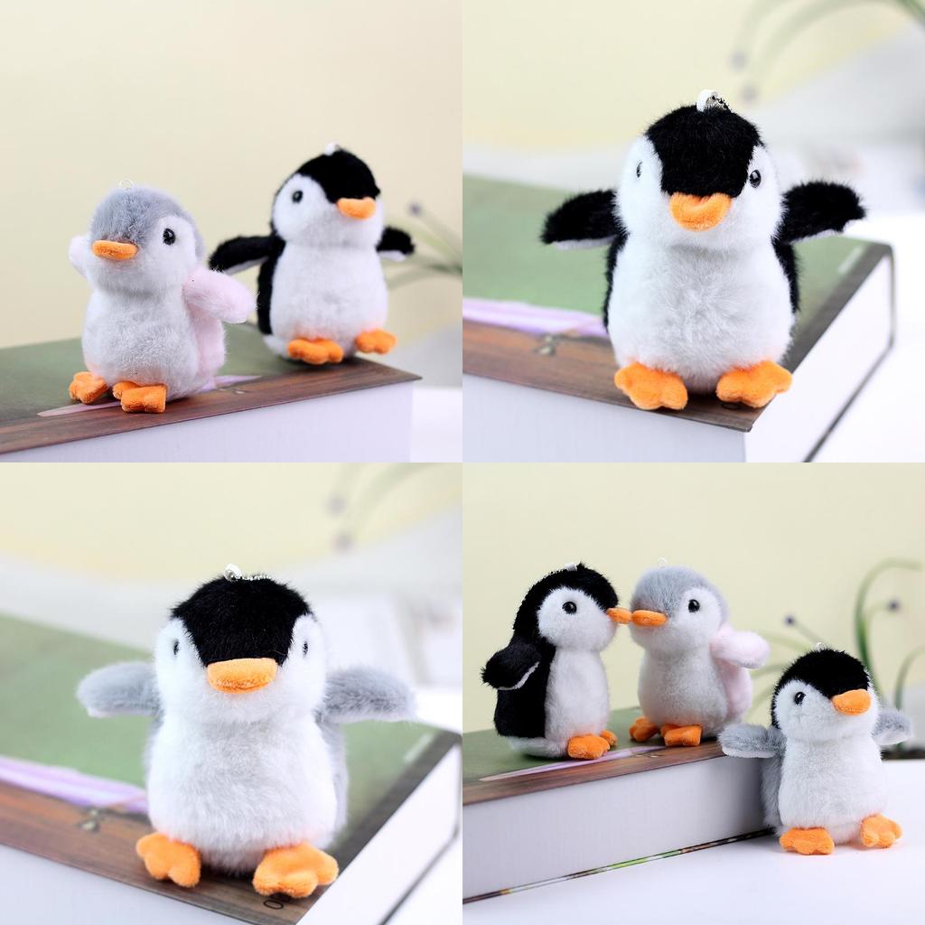 Cute Penguin Baby Plush Toy Soft Stuffed Doll Keychain With Adorable Design And High-quality Pp Cotton Filling