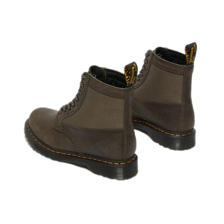 Dr. Martens 1460 Panel Leather Round Toe Lace-Up Short Boots Unisex boots Gray 26912481