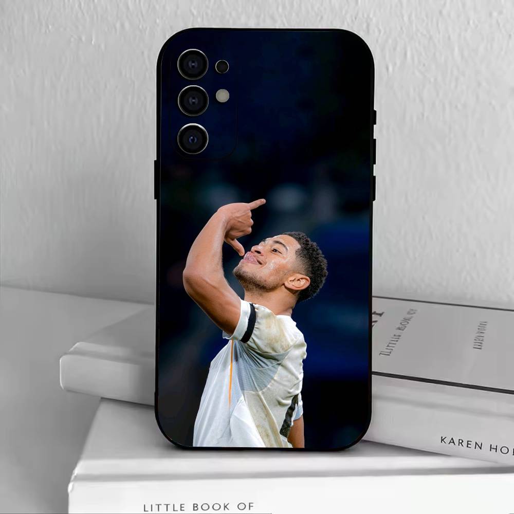 

J-Jude J-Bellingham Phone Case For Samsung S25,S24,S21,S22,S23,S30,Ultra,S20,Plus,Fe,Soft Silicone Black Cover Samsung S26Plus