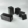 Retro Design Tea Cans Frosted Surface Square Shape Metal Cans Tinplate Material Fine Sand Texture Storage Jar Piggy Bank