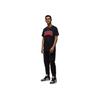Jordan SS25 Brand Logo Letter Crew Neck Short Sleeve T-Shirt Men T-Shirts Black Fitness-Red HQ0010010