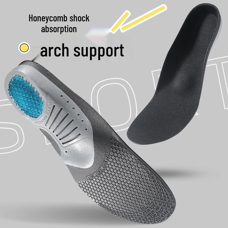 Breathable EVA Orthotic Insoles for Arch Support & Shock Absorption in Basketball & Running