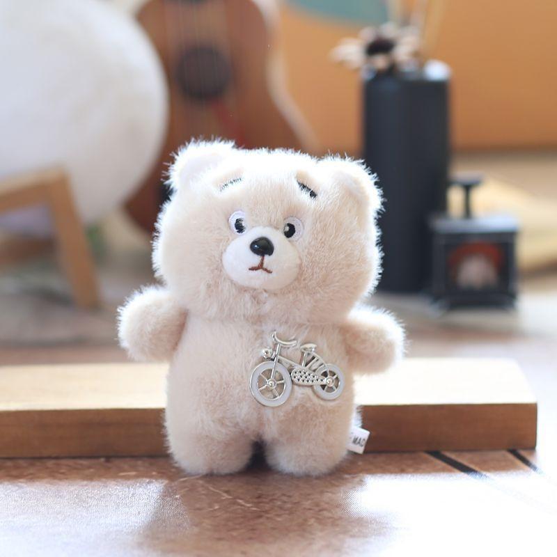 

Мишка Велосипед Маленький Плюшевый Подвеска Сумка Подвесное Украшение Брелок Животное Кукла