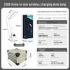15W Eye Protection Desk Lamp with Wireless Fast Charging Bracket, Foldable for Storage, Perfect for Reading and Studying.