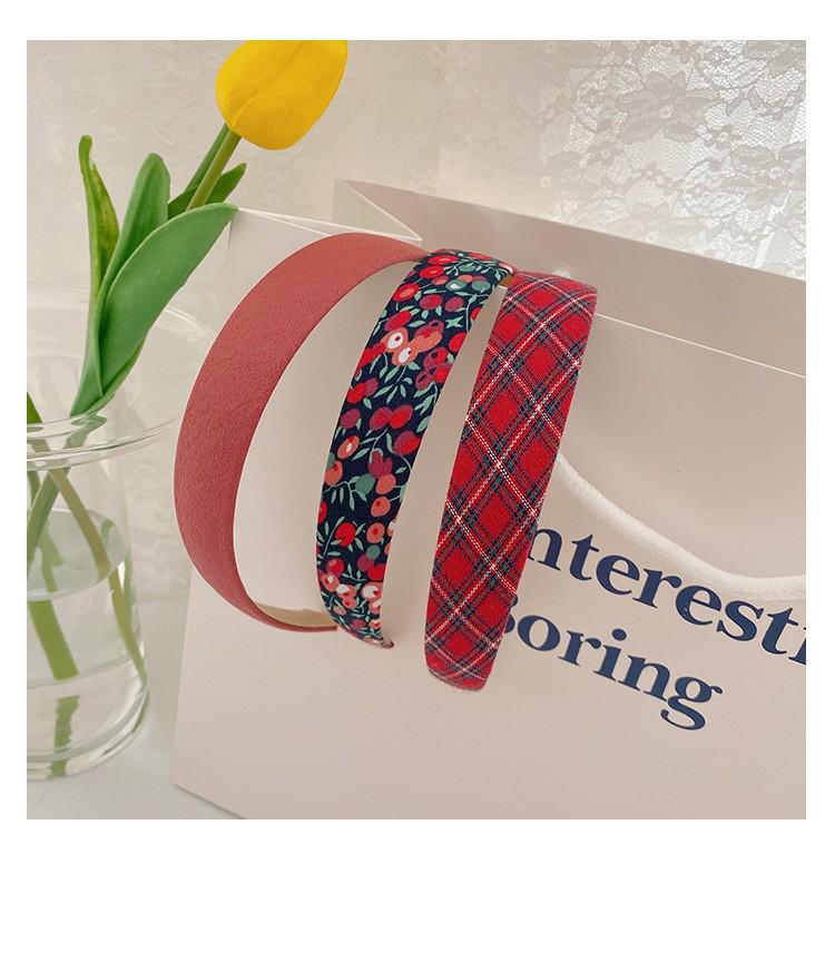 French Retro High Crown Wide-Brimmed Plush Headband for Face Washing and Outings