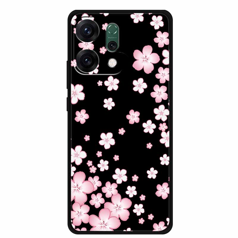 Für Oppo Reno 14 Pro Hülle Cartoon Muster Weiches Silikon TPU Hüllen Für Oppo Reno14 Pro Handyhüllen Neues Reno 14Pro CPH2739 Fundas
