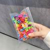 50pcs/set Mini Flower Rabbit Gripper, Compact and Exquisite, Suitable for Children's Fine and Soft Hair Volume