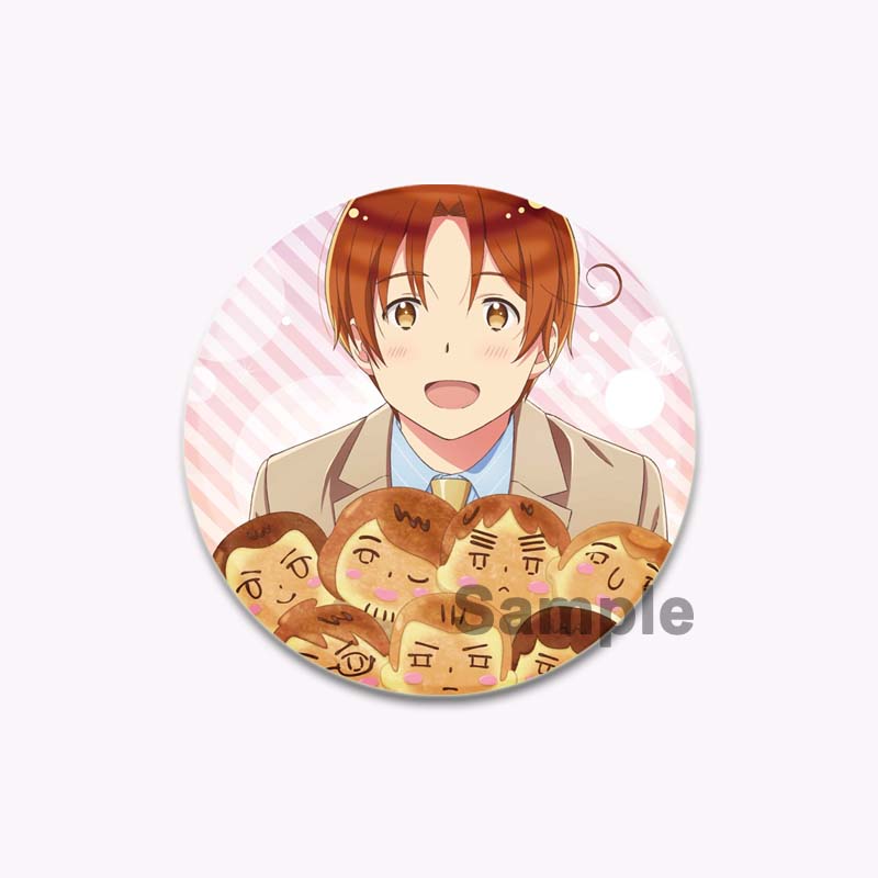 

32/44/58 мм Hetalia World Stars аниме круглая брошь ручной работы изысканные эмалированные булавки для лацкана для подарочной одежды шляпа аксессуары для рюкзака 44mm