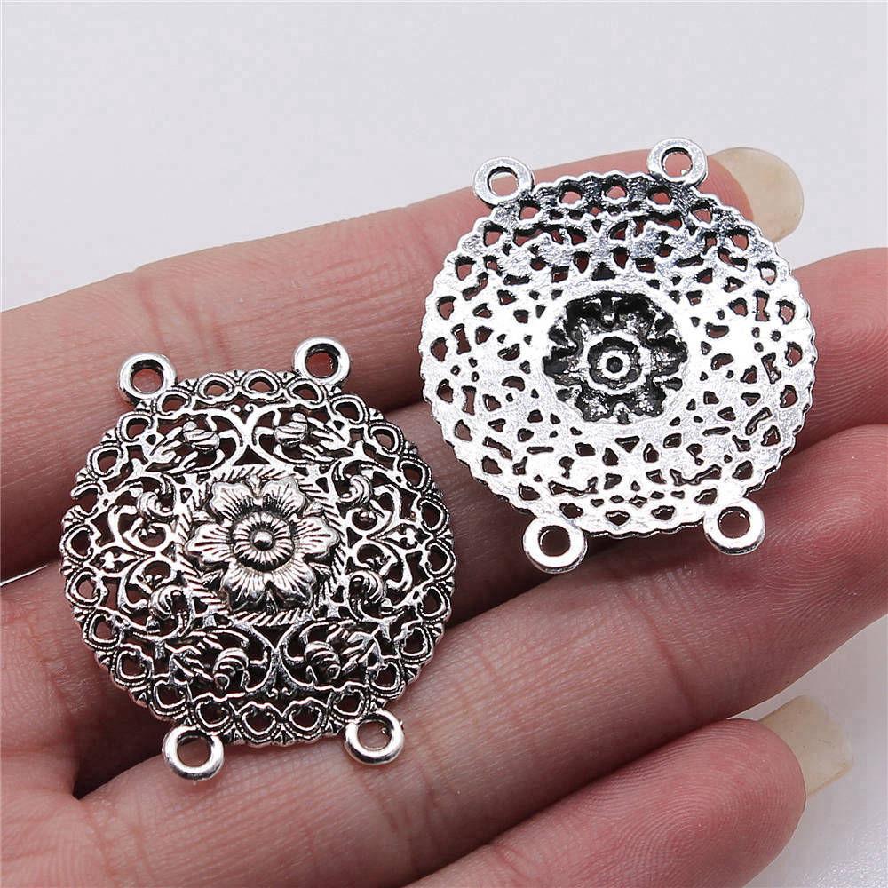 Four-Hole Necklace Connector Accessories Parts Women's Jewellery Bulk Boho Supplies