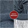 Texture Pattern Sofa Covers For Living Room All-Inclusive Elastic Chair Couch Corner Sectional Sofa Cover Furniture Slipcover