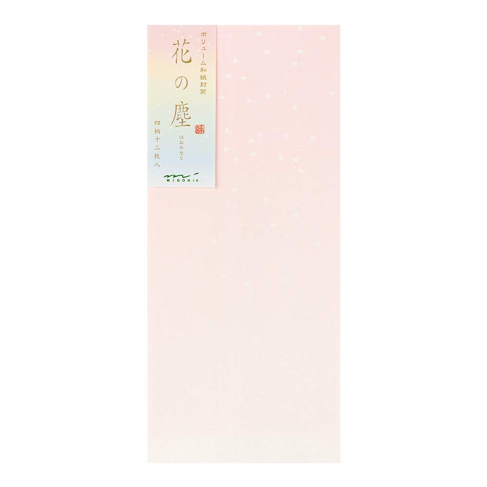 

Midori Envelope Volume Japanese Paper Flower Dust Pattern 20428006