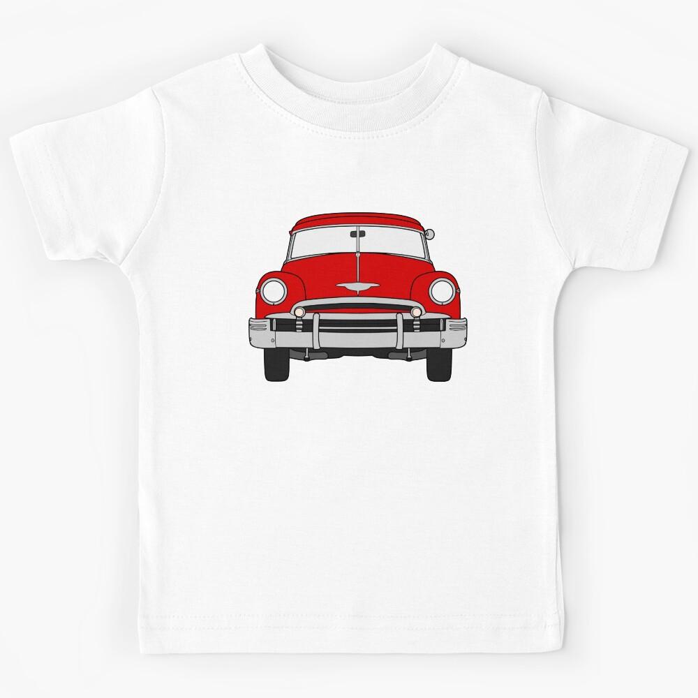 Chevy Styleline 1949-1952 red color Kids T-Shirt 160
