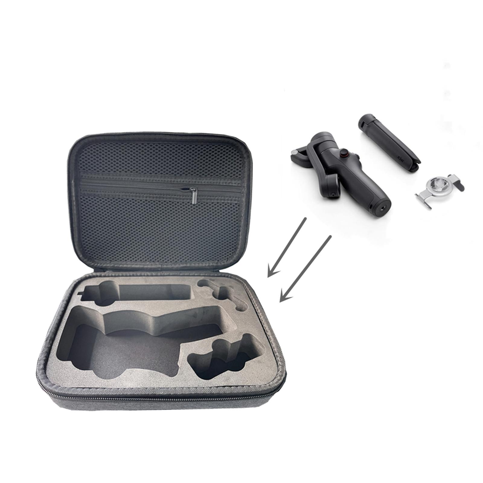 

For DJI Osmo Mobile 6 Handheld Gimbal Carrying Case Phone Stabilizer Oxford Cloth+EVA Storage Bag Type A