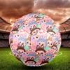 Labubu Print Size 5 Soccer Ball, Standard Match Football for Sports Game and Team Practice, Ideal Gift for Soccer Fans