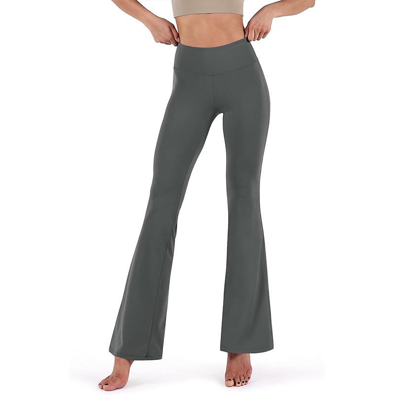 Women's High Waist Yoga Flared Pants - Loose, Wide-Leg, Casual Sports & Dance Wear