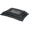 KERBL - Matelas mémoire de forme XL -100 x 70 x 9 cm - Coussin PLATIN ORTHO - Gris -