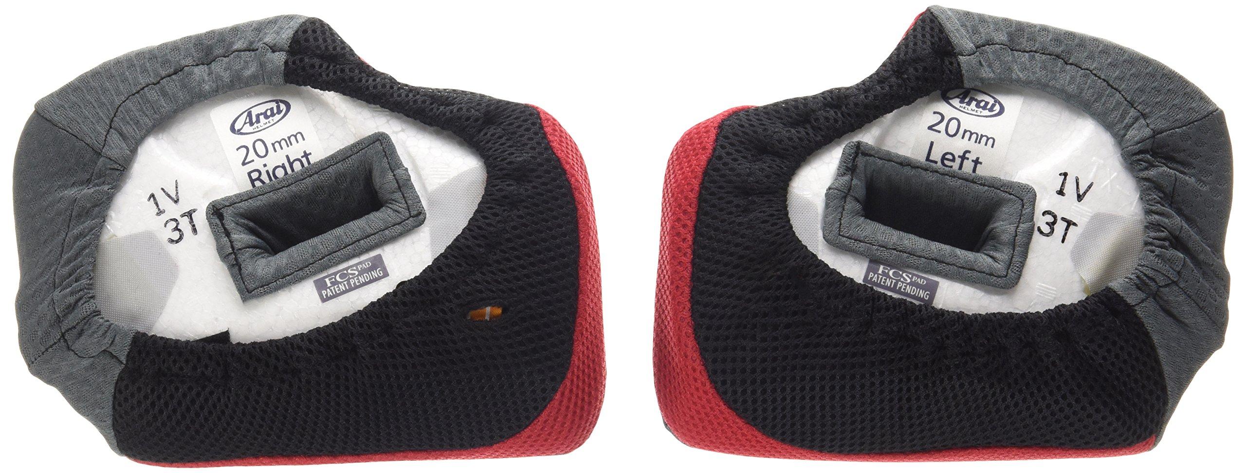 

Arai 4 FCS System Pad 20MM part 055404 V-Cross (Old number 5404)