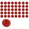 40Pcs Caulk Cap Caulk Tube Latex Sealing Cap Caulk Saver Cover Sealer For Sealing And Preserving Open Caulking Tube Red