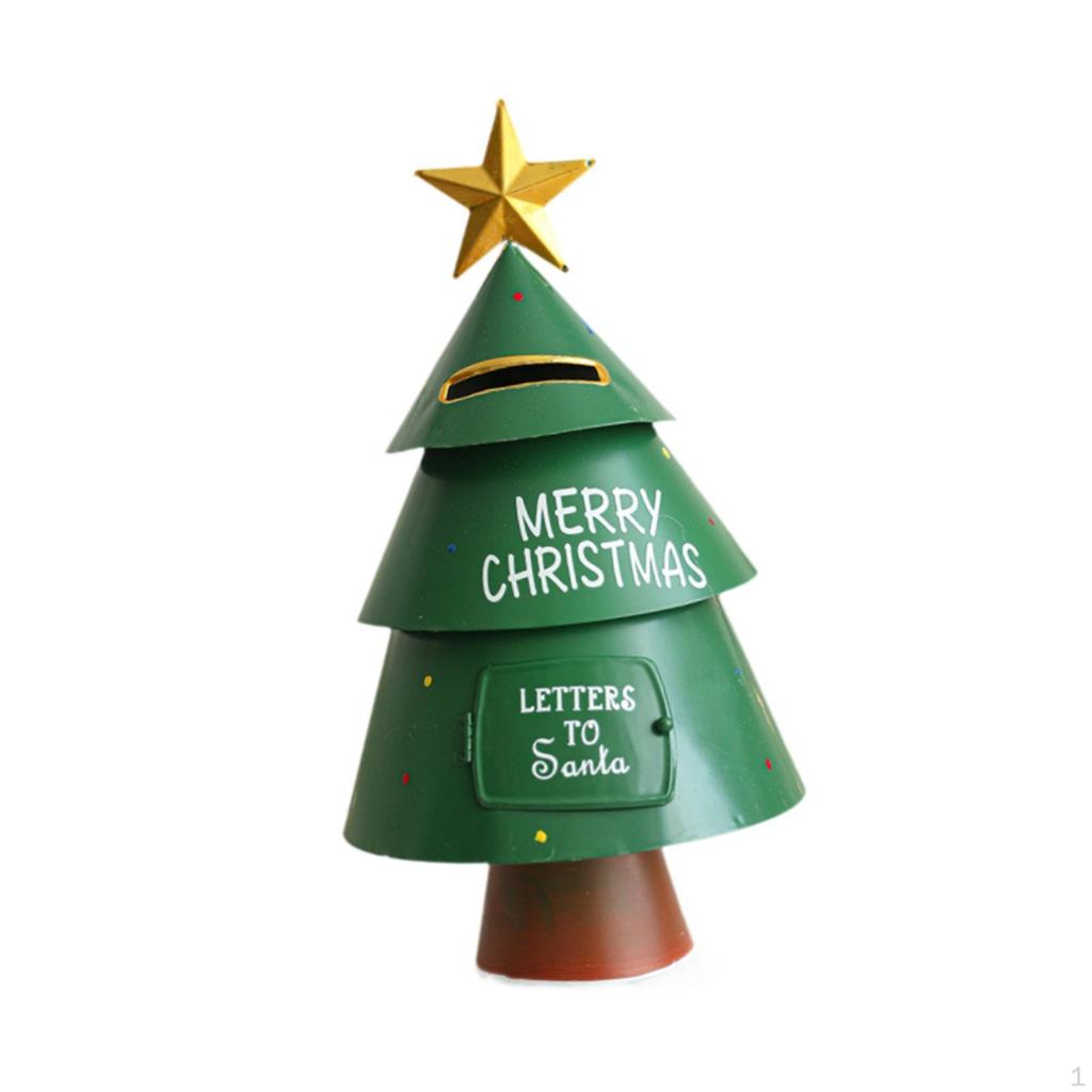 Christmas Statue Decoration Gifts Collectible Sculpture Xmas Figurine for Cabinet Party