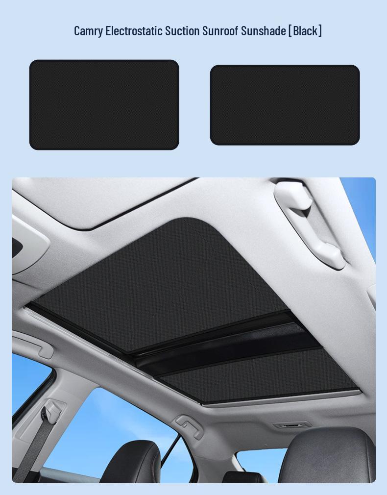 Electrostatic Sunroof Sunshade for Toyota RAV4, Highlander, Crown, Camry, and Venza