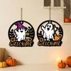 Hollow Out Halloween Ghost Door Hanger Cartoon Ghost Hanging Plaque  Living Room