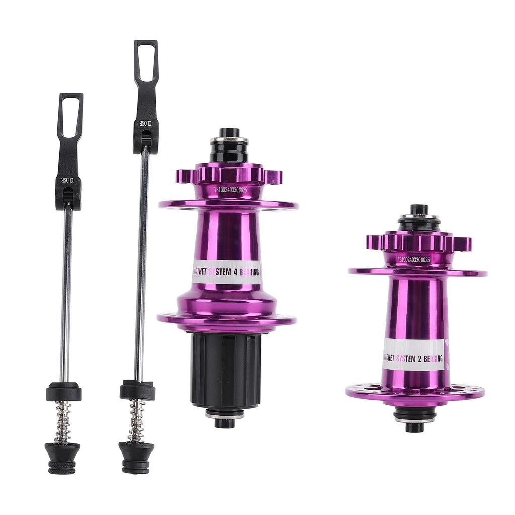 32 Holes Cycle Hubs Front 2 Hubs Rear 4 Hubs Aluminum Alloy Uni Directional Planetary Gears Quick Release Hub TS100