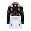 Adult Kids Halloween Rumi Cosplay Costume Black Gold Stage Costume Kpop Demon Hunters Uniform Performance Party Zoey Mira Sets