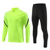 Unisex Long Sleeve Half-Zip Football Training & Fitness Set for Autumn/Winter