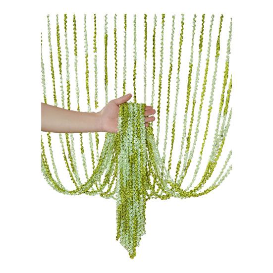 Spiral String Door Curtain Decorative Tassel Curtain Wall Panel Room Divider Fringe Screen Blind for Home Living Room Bedroom
